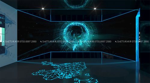 瑞亞力生物ivd新行業(yè)未來沉浸式數(shù)字科技展廳